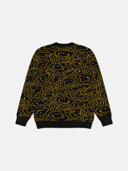 LEON WARP SMILEY SWEATER