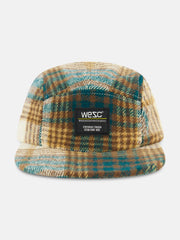 5 PANEL LARGE PLAID CAMPER HAT