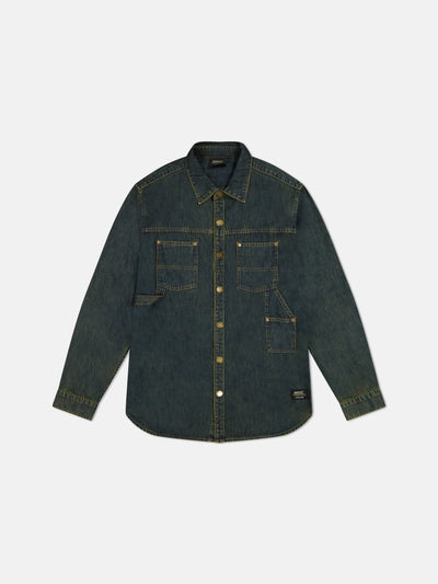 CARPENTER OVERSHIRT VINTAGE WASH